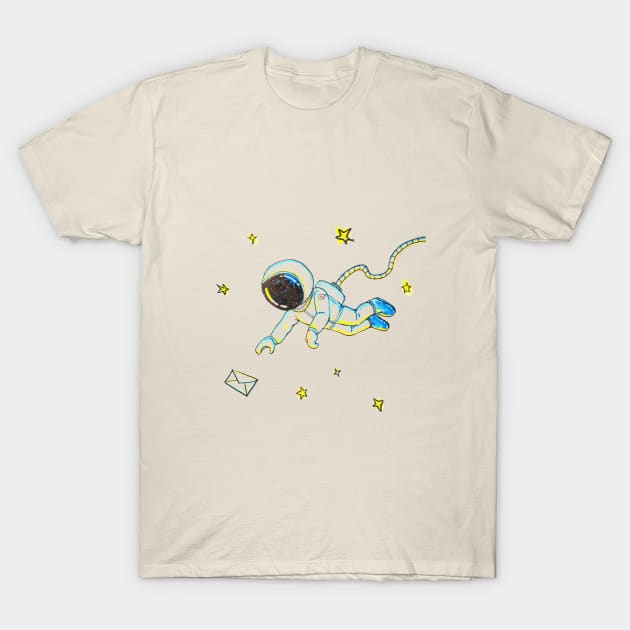 Out In Space T-Shirt by Red Rov